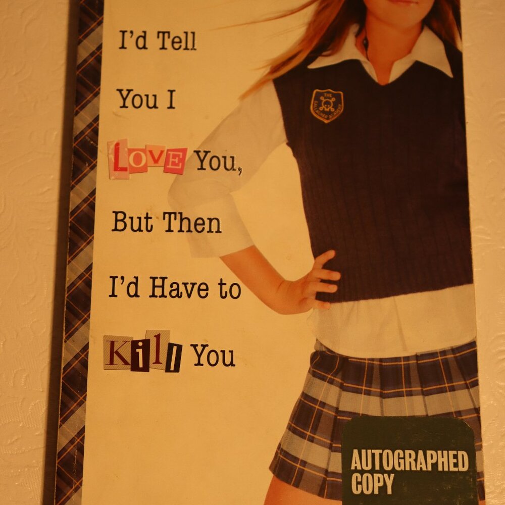 Ally Carter - Autographed Copy of Gallagher Girl book #1